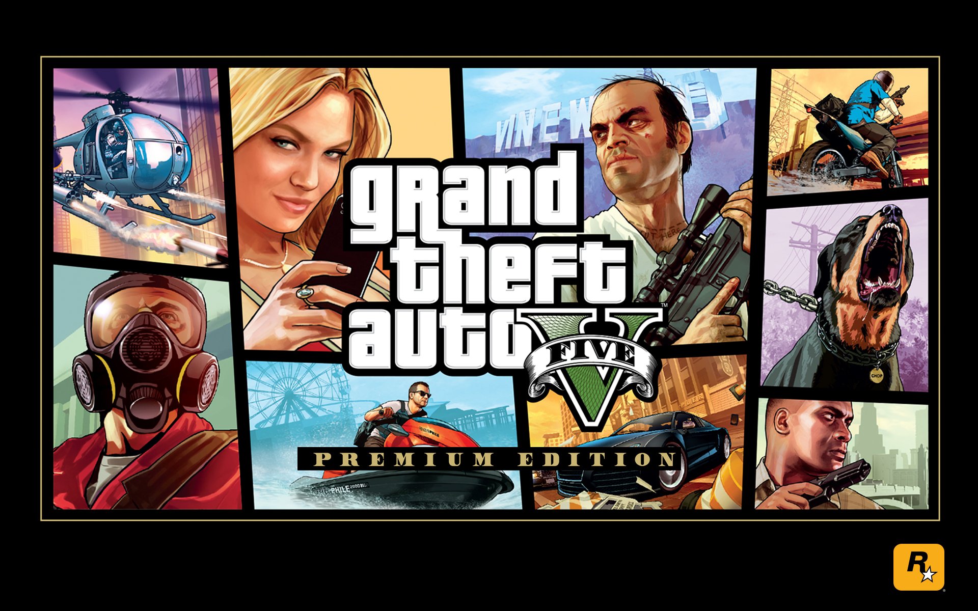 Jogo GTA V Premium Online Edition - PS4 - Rockstar Games - GTA